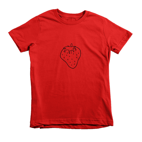 Kids T-Shirt - Strawberry- Fruits and Veggies