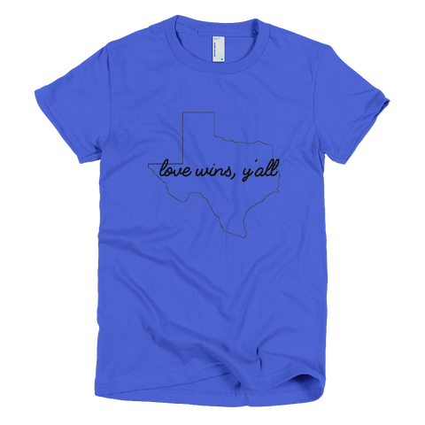 Love Wins, Y'all - Unisex T-Shirt